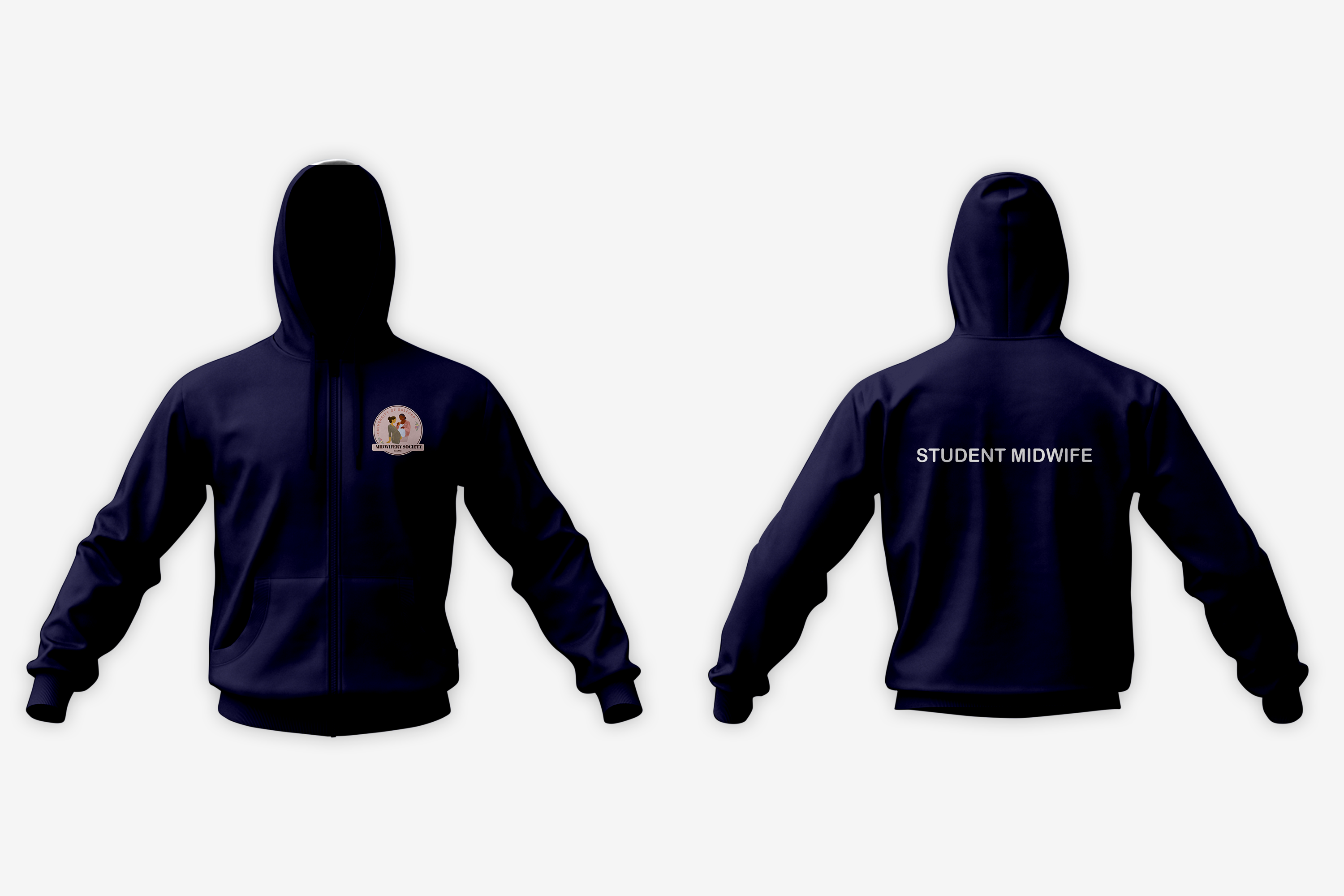 University society top hoodies