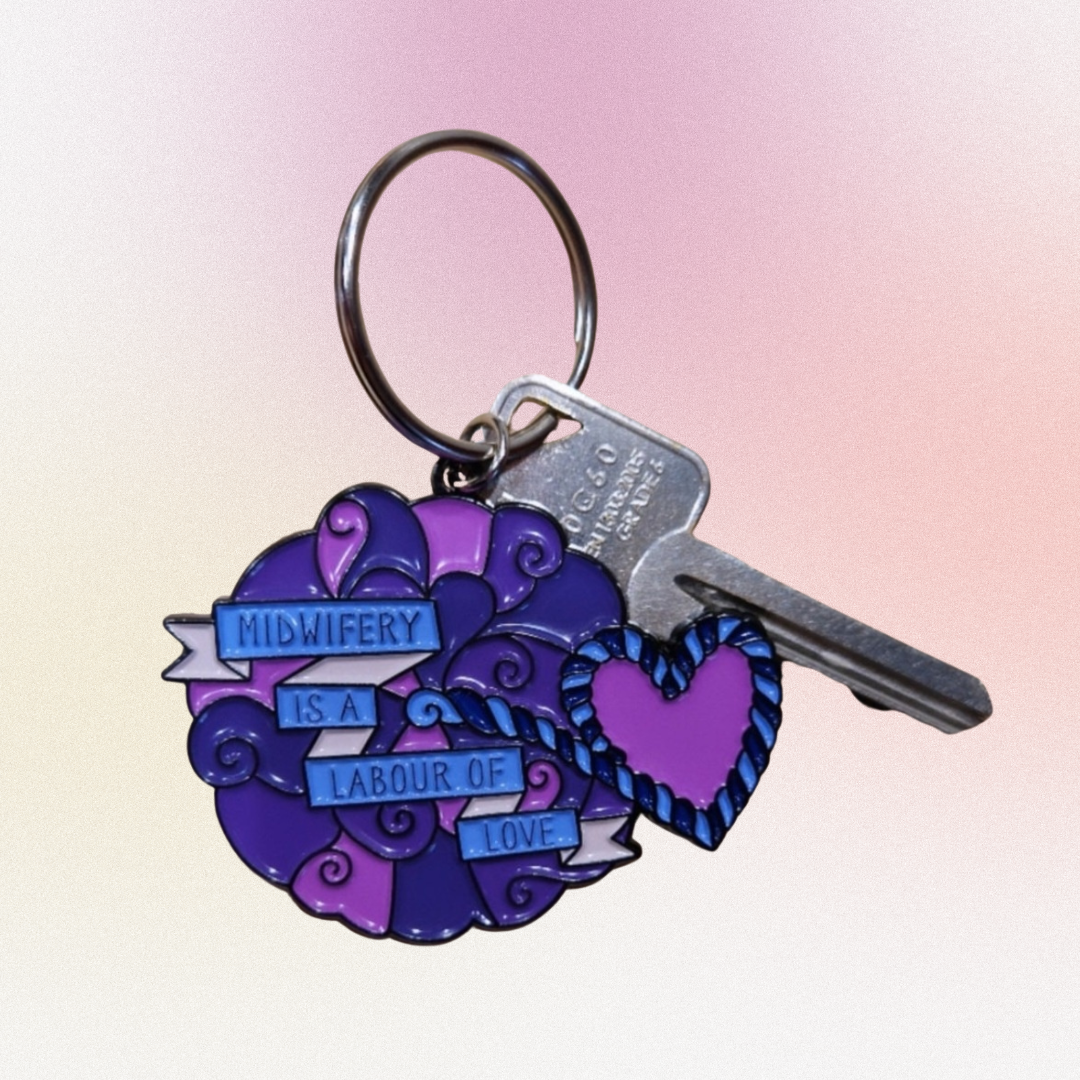 Labour of Love Midwifery Keyring