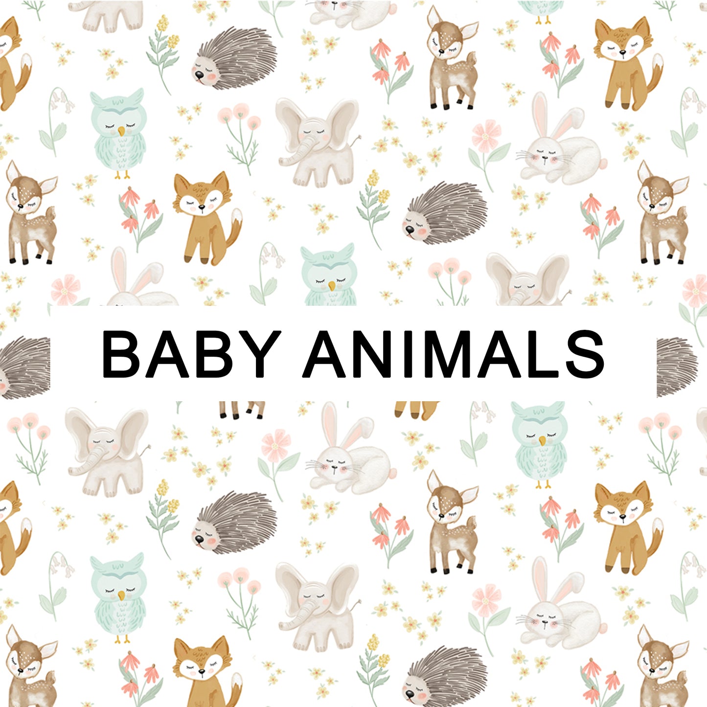 Baby Animals - Birth Counter (UV printed)