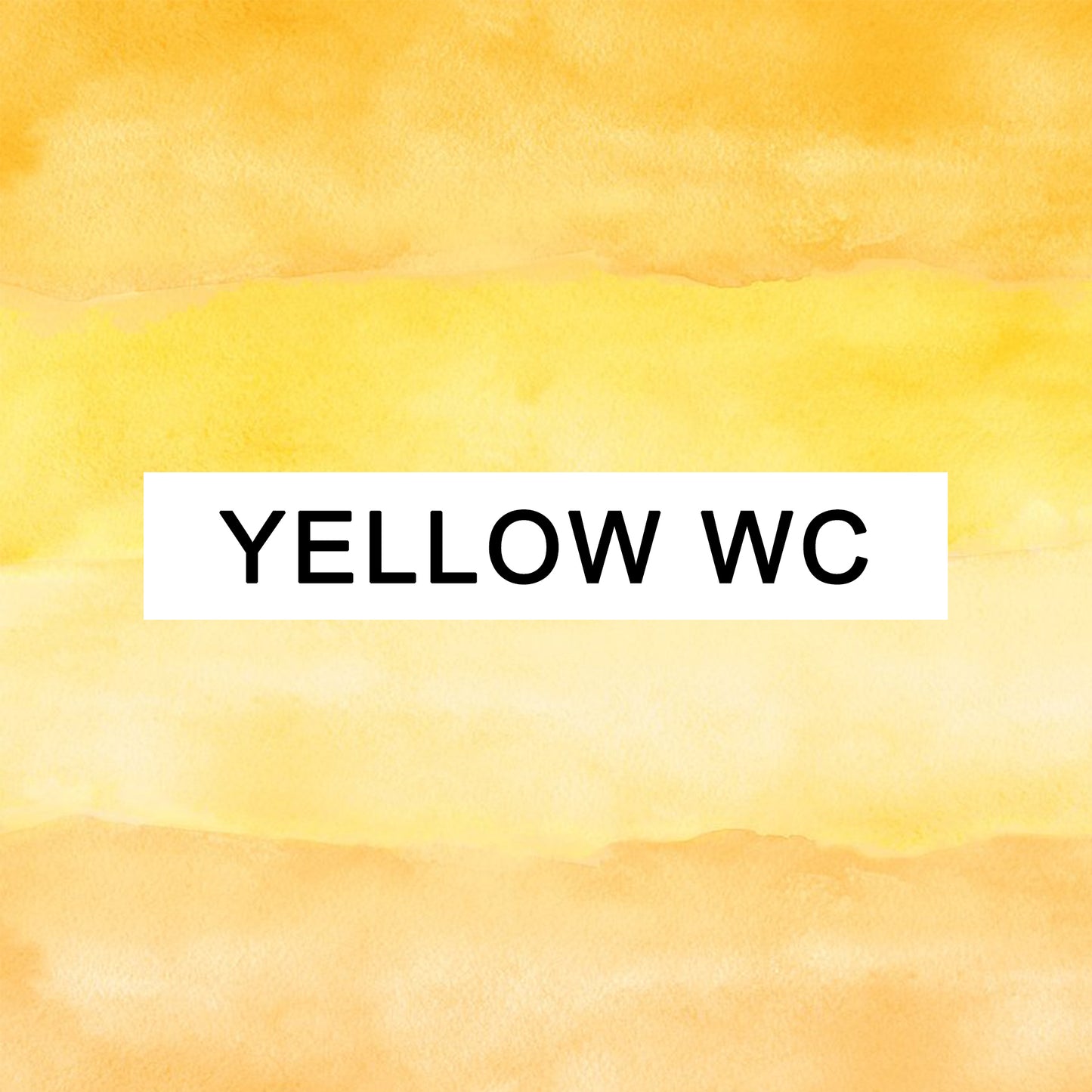 Yellow Water Colour - Birth Counter
