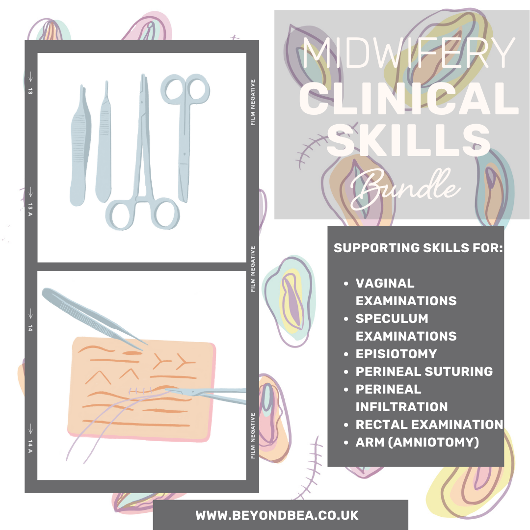 Midwifery Clinical Skills Simulation Bundle - Suturing, ARM, Episiotomy, Infiltration, VE, Speculum Examination