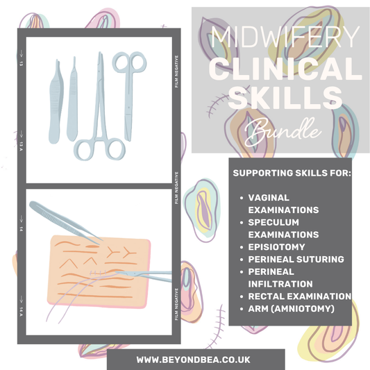 Midwifery Clinical Skills Simulation Bundle - Suturing, ARM, Episiotomy, Infiltration, VE, Speculum Examination