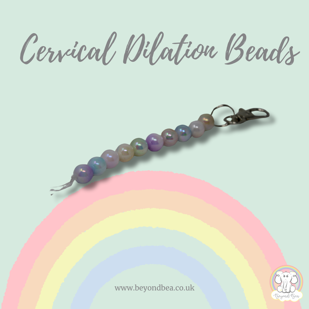 Cervical Dilation Beads - Pearlescent Rainbow