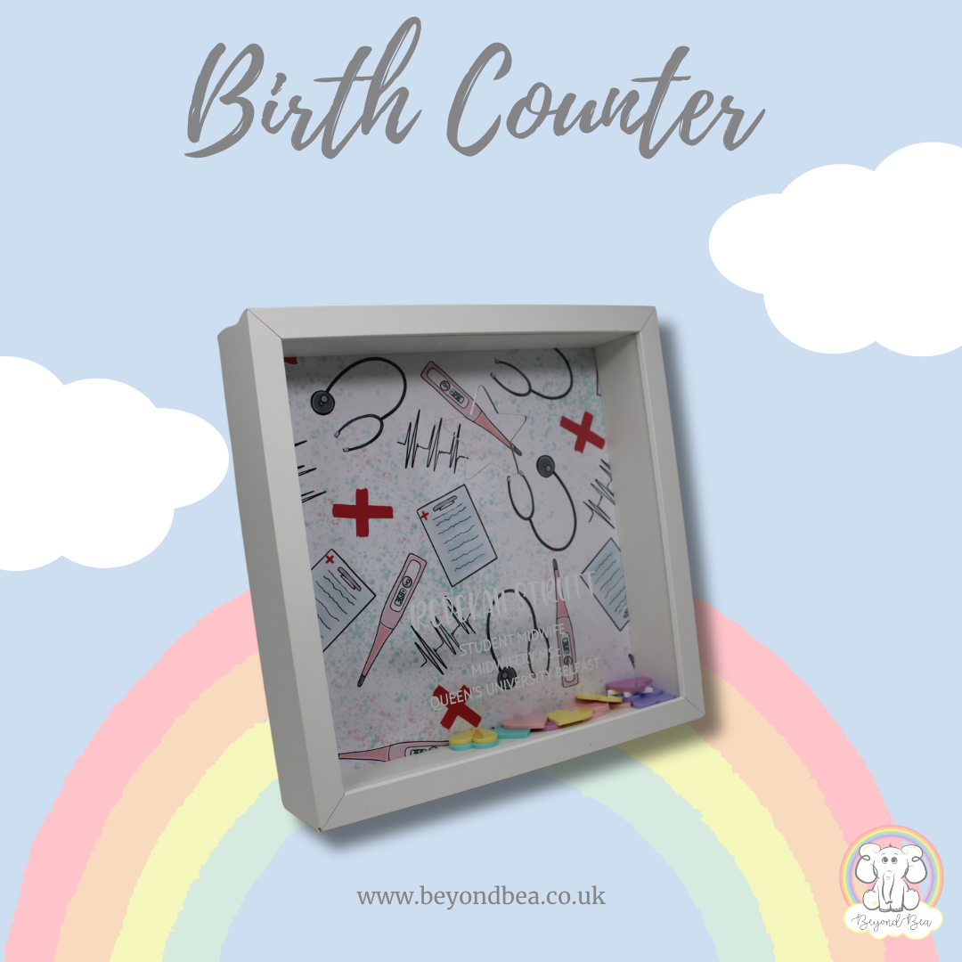 150+ Styles of Square Birth Counters (UV printed)