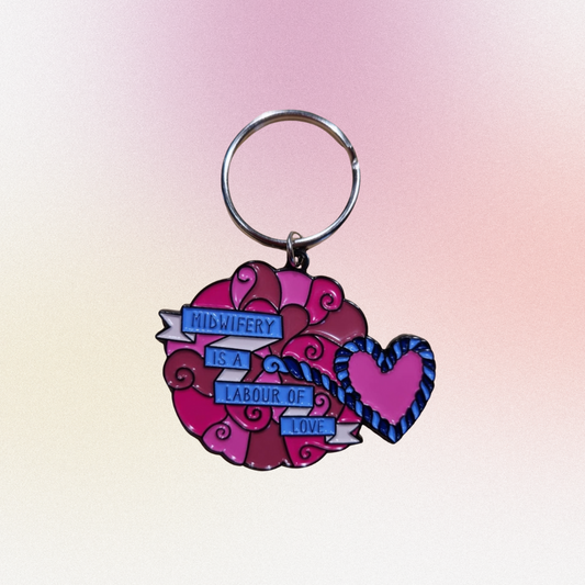Labour of Love Midwifery Keyring