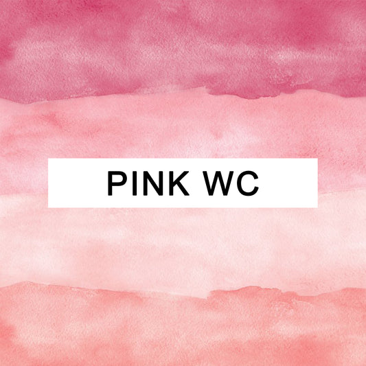 Pink Water Colour - Birth Counter