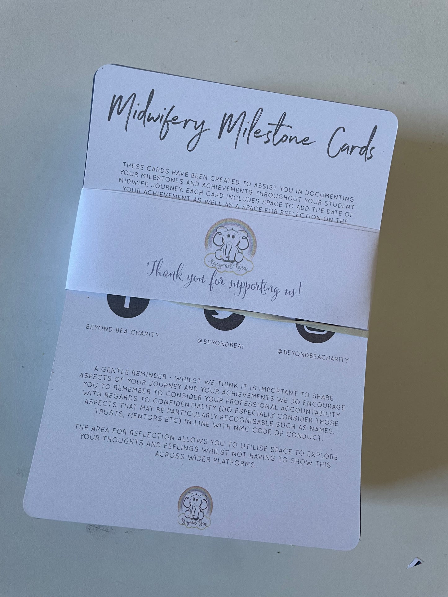 Without label - 70 x Student Midwife Milestone Cards